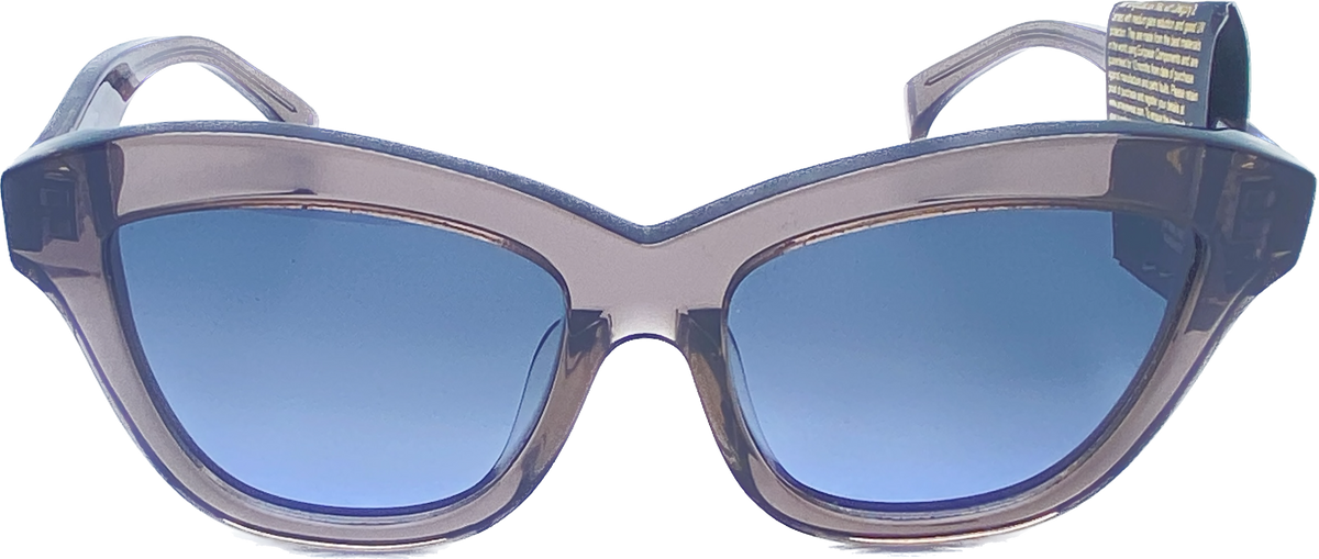 AM Eyewear Grey Crystal Sophs Sunglasses One Size