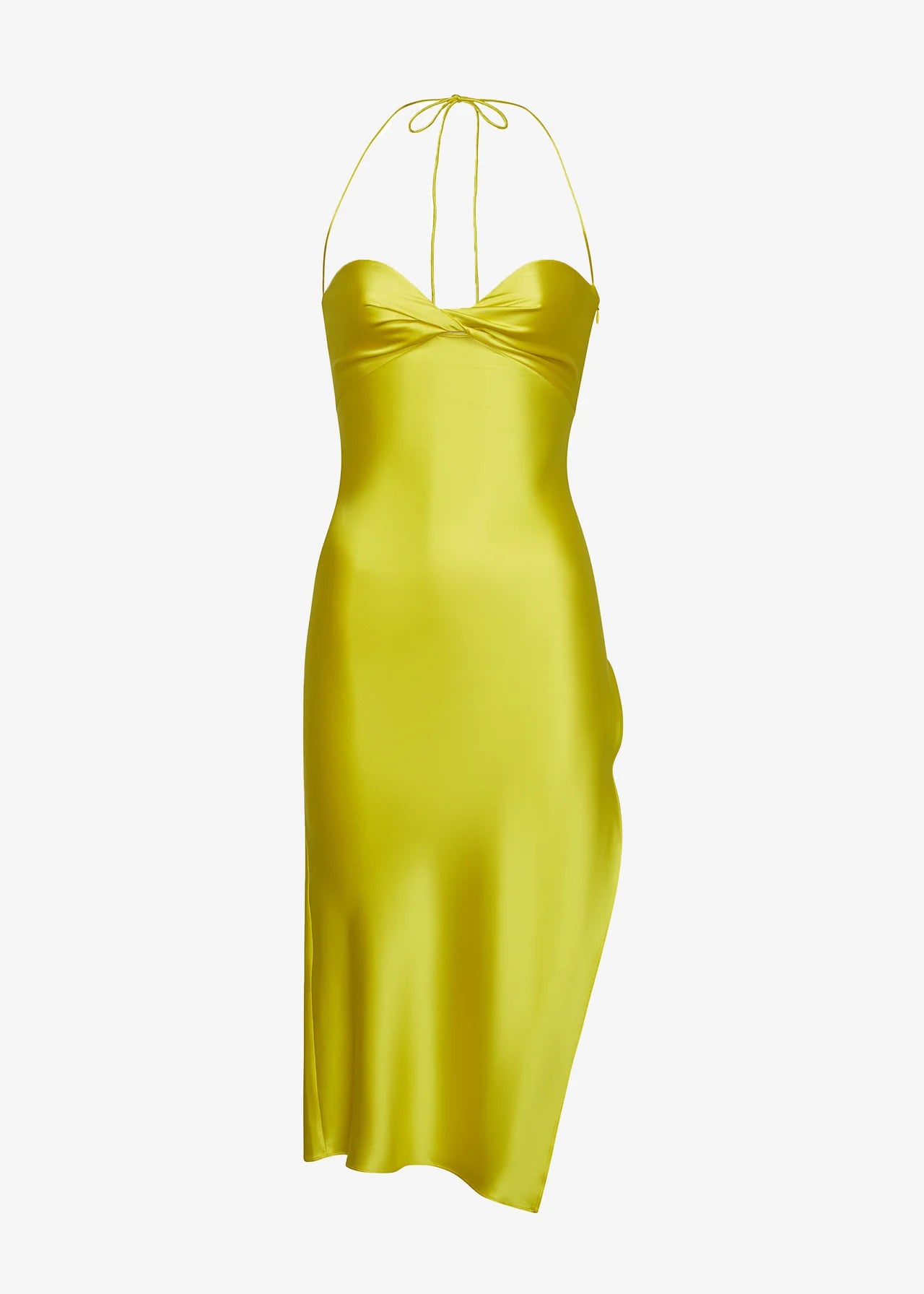 Ser.o.ya Yellow Claude silk Dress UK XS