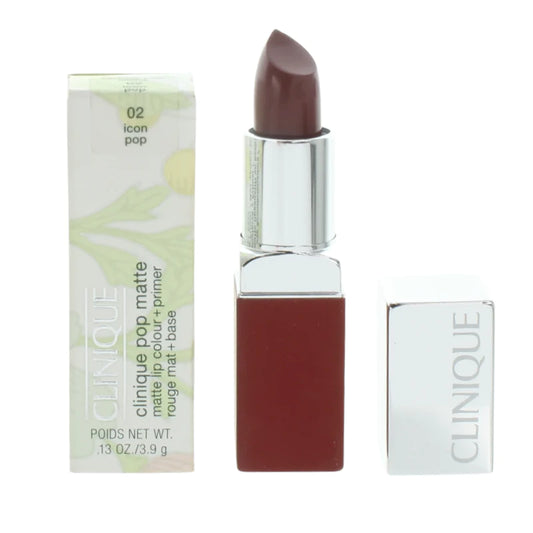 Clinique Pop Matte Lip Colour + Primer 08 Bold Pop 3.9g