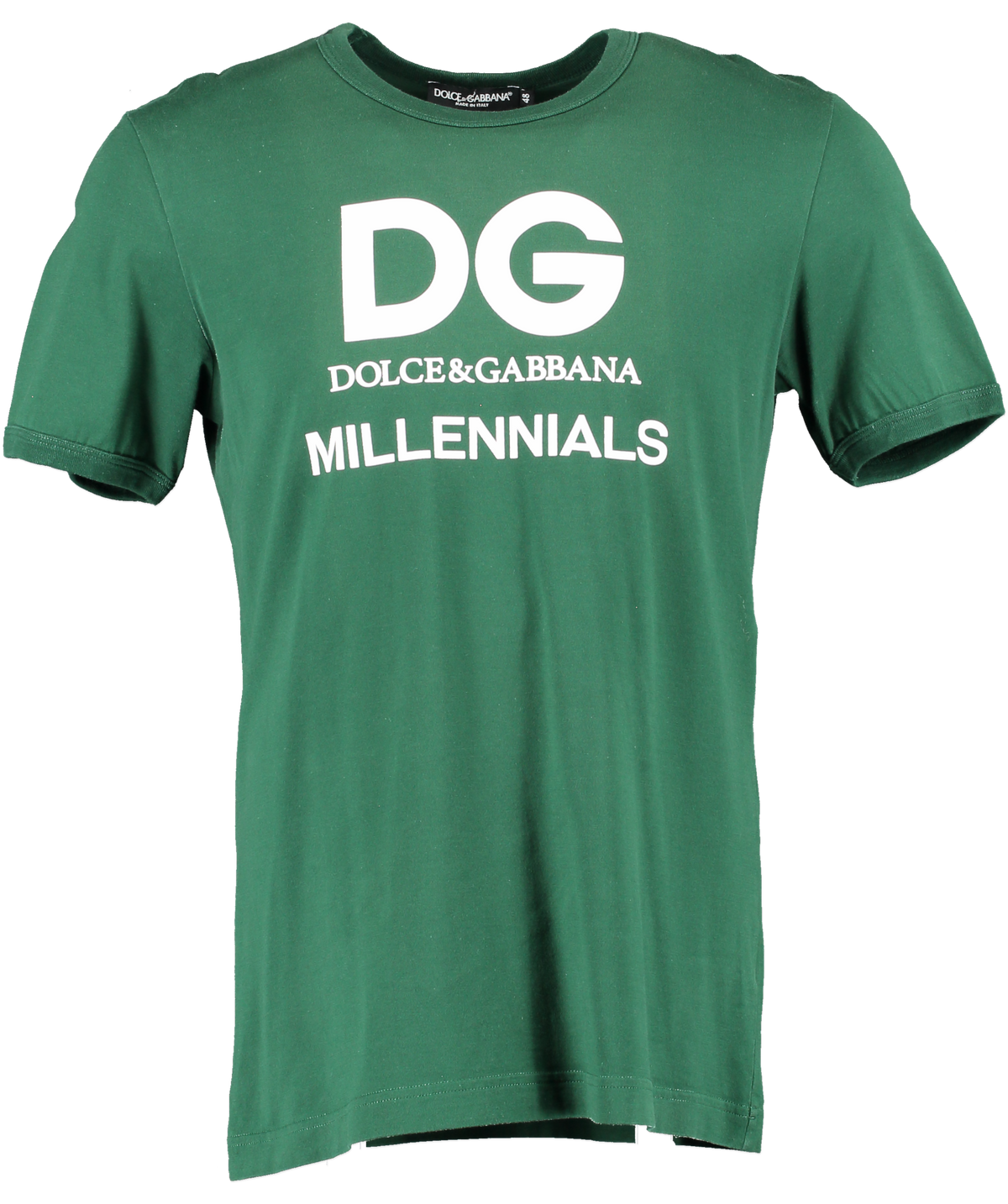 Dolce & Gabbana Green Millennials T Shirt UK M